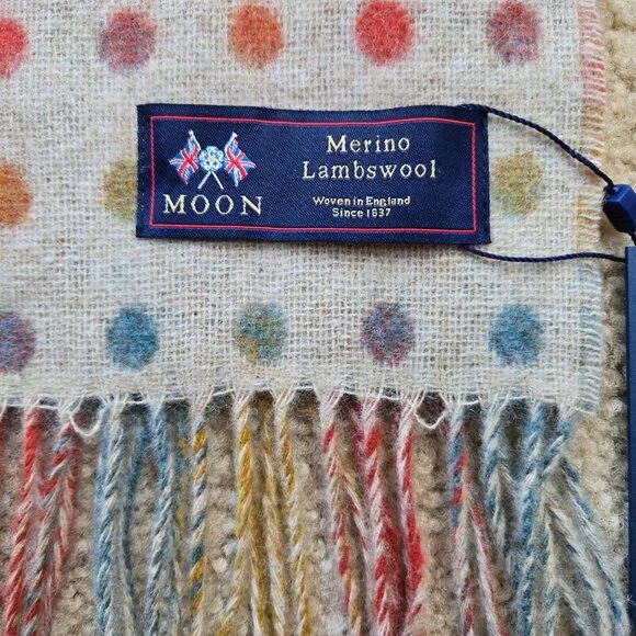 NWT Moon Merino Wool Colorful Dots - Picture 6 of 11
